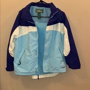 L.L. Bean Kids Two-Tone Puffer Jacket